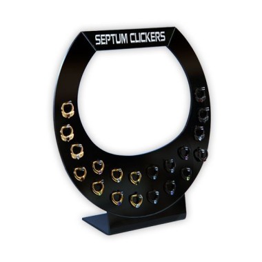 Espositore in Acrilico per Septum Clicker - 20 Posti