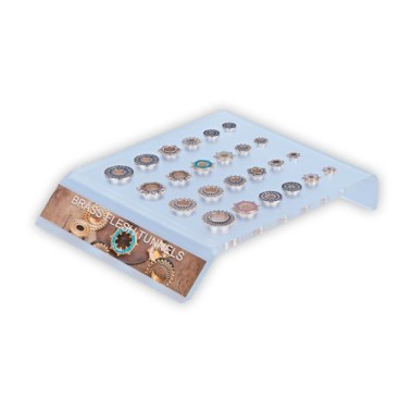 Espositore in Acrilico per Flesh Tunnel - 24 Posti