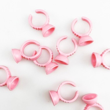 Anelli Porta Pigmento a Cono in Plastica Non Sterili - 50pz. 2