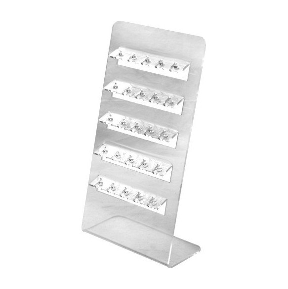 Espositore per Banana Piercing - 25 Posti - 24 x 13 cm