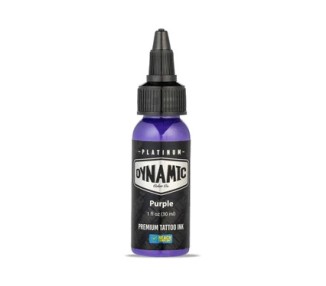 PURPLE - Dynamic Platinum Tattoo Ink - 30ml - Conforme REACH dynamic ink