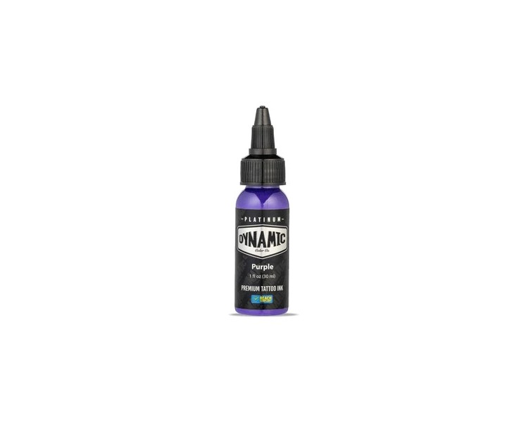 PURPLE - Dynamic Platinum Tattoo Ink - 30ml - Conforme REACH dynamic ink PURPLE - Dynamic Platinum Tattoo Ink - 30ml - Conforme REACH dynamic ink