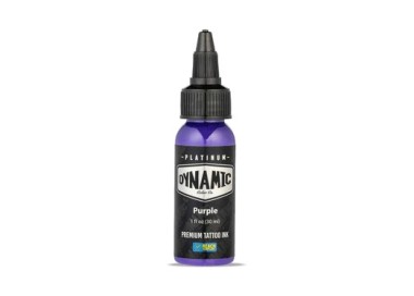 PURPLE - Dynamic Platinum Tattoo Ink - 30ml - Conforme REACH dynamic ink