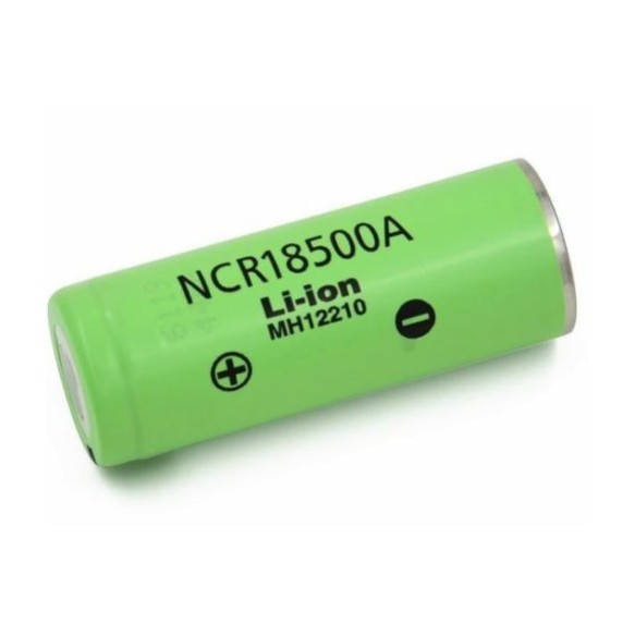 Panasonic NCR18500A - Batteria 18500 2040 mAh 3,6 V - 2 pz. - Per Cheyenne SOL Nova Unlimited