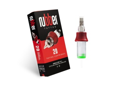 27 MG (Magnum) 0,30mm - Long Taper - Cartucce BodySupply Rubber - Aghi Tattoo - 20pz bodysupply