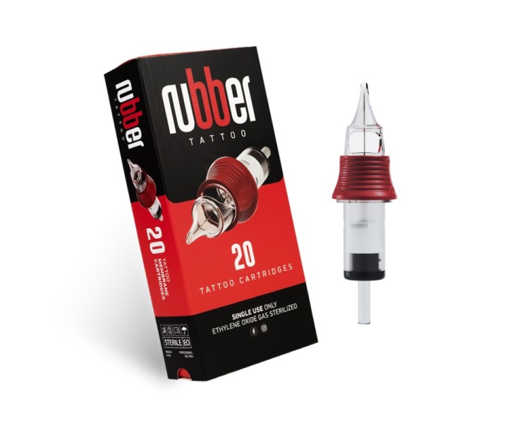 14 RL (Round Liner) - Long Taper - Cartucce BodySupply Rubber - Aghi Tattoo - 20pz bodysupply 14 RL (Round Liner) - Long Taper - Cartucce BodySupply Rubber - Aghi Tattoo - 20pz bodysupply