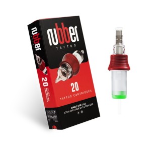 11 MG (Magnum) - Long Taper - Cartucce BodySupply Rubber - Aghi Tattoo - 20pz bodysupply