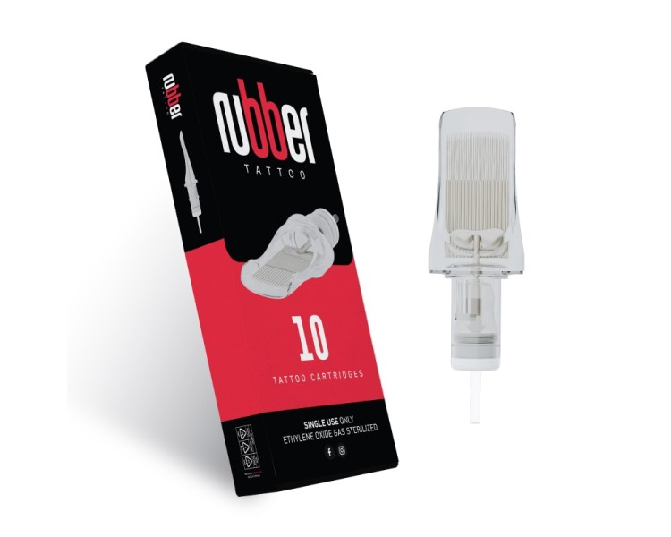 39 MG (Magnum) - Long Taper - Cartucce BodySupply Rubber - Aghi Tattoo - 10pz bodysupply 39 MG (Magnum) - Long Taper - Cartucce BodySupply Rubber - Aghi Tattoo - 10pz bodysupply
