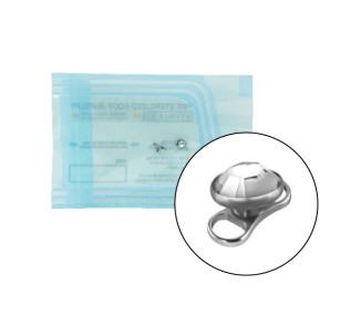 TT STERILE JEWEL DERMAL ANCHOR SYMETRIC LEGS