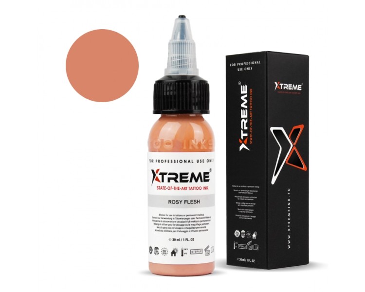 ROSY FLESH - Xtreme Ink - 30ml - Colore Tattoo REACH xtreme ink ROSY FLESH - Xtreme Ink - 30ml - Colore Tattoo REACH xtreme ink