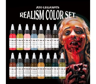 Ato Legaspi's REALISM COLOR SET - Xtreme Ink - 15x30ml - Conforme REACH xtreme ink
