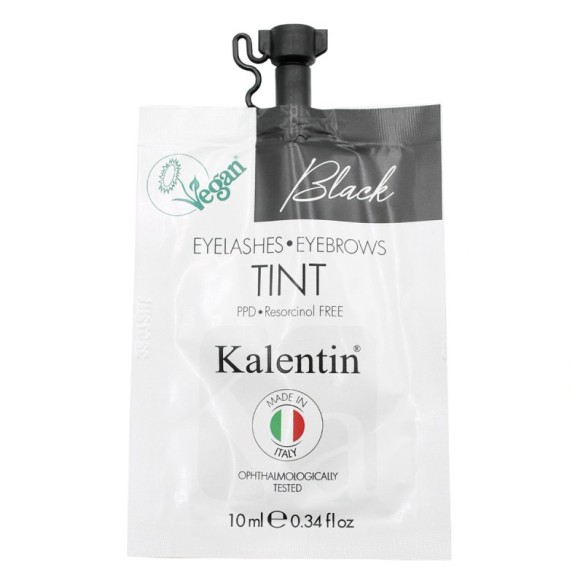 Tinta ibrida effetto henné preattivata - Nero 10 ml - KALENTIN