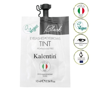 Tinta ibrida effetto henné preattivata - Nero 10 ml - KALENTIN 2