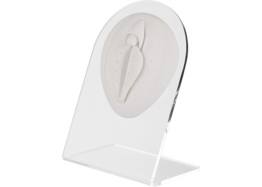 WHITE ANATOMIC DISPLAY GENITAL FEM