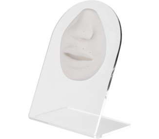 WHITE ANATOMIC DISPLAY LIPS