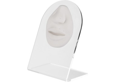 WHITE ANATOMIC DISPLAY LIPS