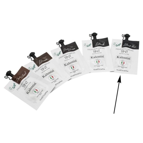 Tinta ibrida effetto henné preattivata - Nero Blu 10 ml - KALENTIN