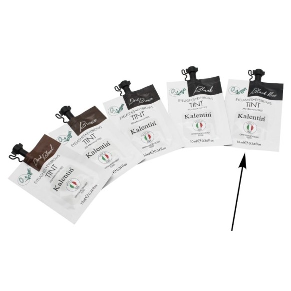 Tinta ibrida effetto henné preattivata - Nero Blu 10 ml - KALENTIN