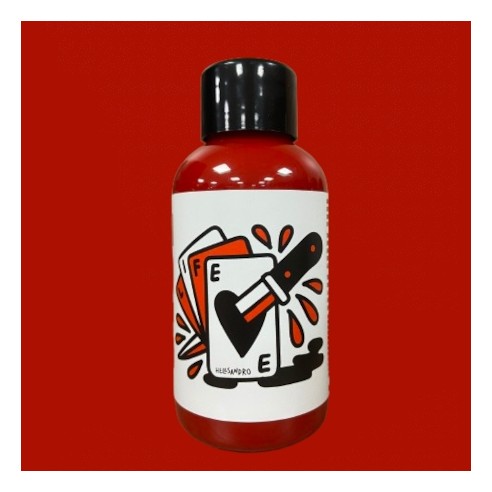 BLEEDING RED - Vice Colors - Colore per Pelle Sintetica - 30 ml