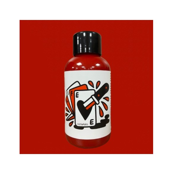 BLEEDING RED - Vice Colors - Colore per Pelle Sintetica - 30 ml