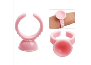 Anelli Porta Pigmento a Cono in Plastica Non Sterili - 50pz. makeup supply