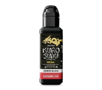 DEMON BLACK - Kuro Sumi Imperial - 44ml - Colore Tattoo REACH kuro sumi