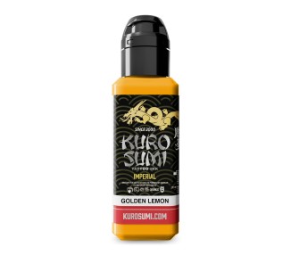 GOLDEN LEMON - Kuro Sumi Imperial - 44ml - Colore Tattoo REACH kuro sumi