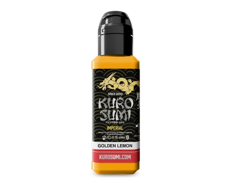GOLDEN LEMON - Kuro Sumi Imperial - 44ml - Conforme REACH kuro sumi GOLDEN LEMON - Kuro Sumi Imperial - 44ml - Conforme REACH kuro sumi