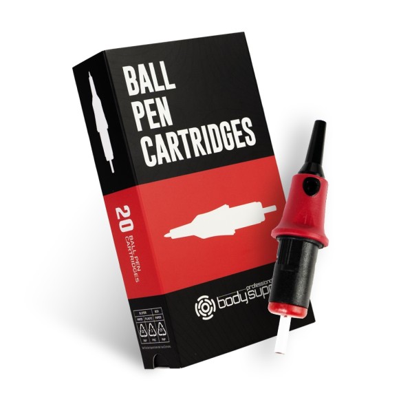 BodySupply Ball Pen Cartridges - Cartucce Penna a Sfera - 20 pz
