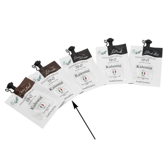 Tinta ibrida effetto henné preattivata - Castano 10 ml - KALENTIN