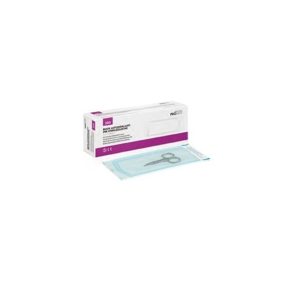 Buste Autosigillanti per Sterilizzazione - 90 x 260 mm - 200 pz