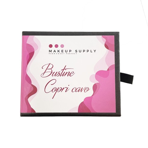 Bustine Copri Cavo Rosa - 79 cm x Ø 31 mm - 100 pz