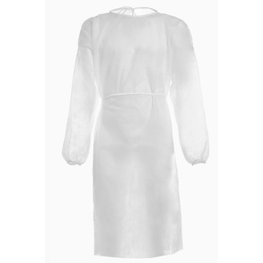 Camice Monouso Bianco in TNT 50 g/m² - Made in Italy - 1 pz