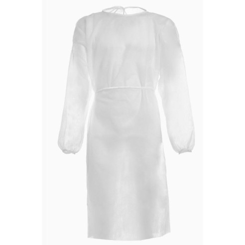 Camice Monouso Bianco in TNT 50 g/m² - Made in Italy - 1 pz