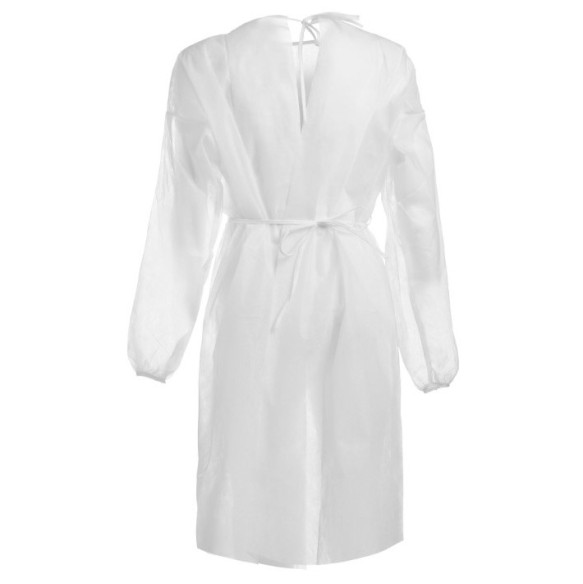 Camice Monouso Bianco in TNT 50 g/m² - Made in Italy - 1 pz