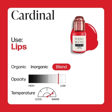CARDINAL - Perma Blend Luxe - 15ml - Pigmento PMU REACH 2