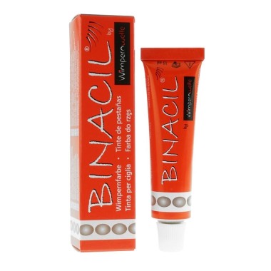 Castano Chiaro - Tinta per Ciglia BINACIL Castano Chiaro - 15 gr.
