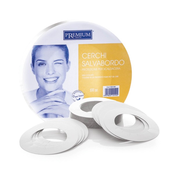 Cerchietti SalvaBordo per Scaldacera XANITALIA PRO - Ø 16 cm - 100 pz.