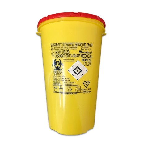 Contenitore per Aghi e Taglienti - 2 L