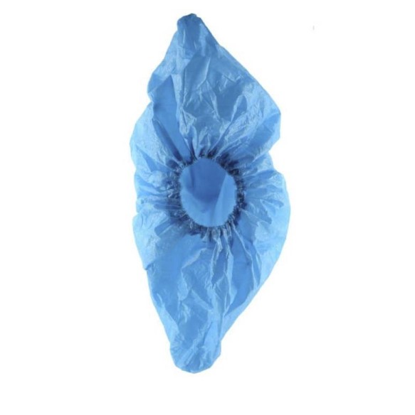 Copriscarpe Monouso in CPE - Blu o Nero - 100 pz