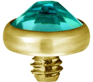 GD TT int JEWELLED FLAT DISC