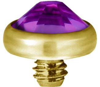 GD TT int JEWELLED FLAT DISC