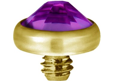 GD TT int JEWELLED FLAT DISC