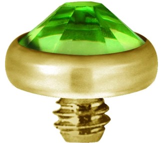 GD TT int JEWELLED FLAT DISC