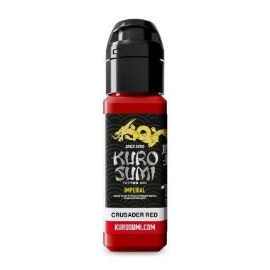 CRUSADER RED - Kuro Sumi Imperial - 22ml - Colore Tattoo REACH