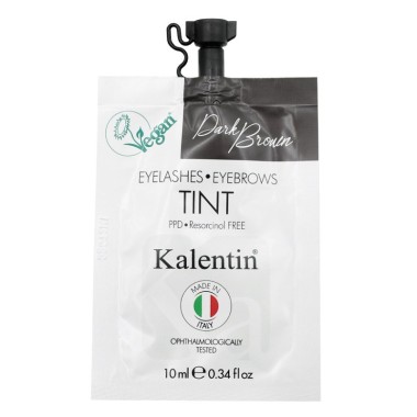 Tinta ibrida effetto henné preattivata - Castano Scuro 10 ml - KALENTIN