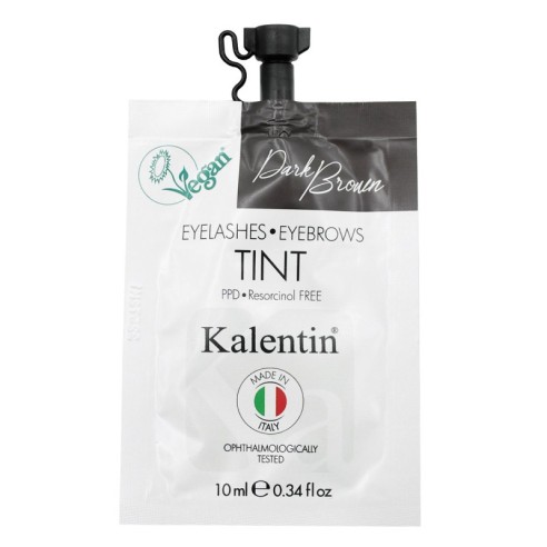 Tinta ibrida effetto henné preattivata - Castano Scuro 10 ml - KALENTIN