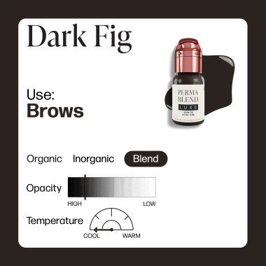 DARK FIG - Perma Blend Luxe - 15ml - Pigmento PMU REACH 2