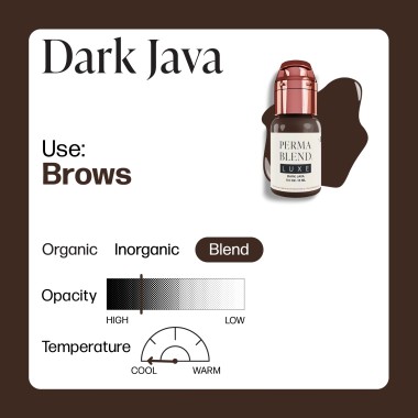 DARK JAVA - Perma Blend Luxe - 15ml - Pigmento PMU REACH 2