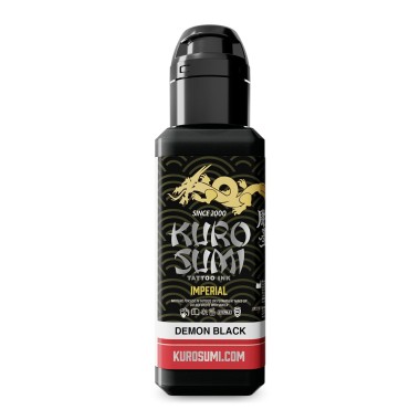 DEMON BLACK - Kuro Sumi Imperial - 44ml - Colore Tattoo REACH
